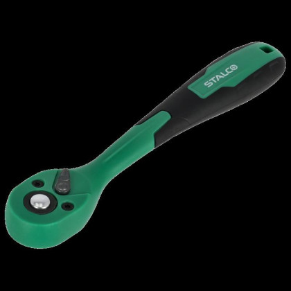 Ráčna s kompozitním povlakem 1/4” 72 zubů 150 mm  STALCO S-54041