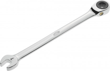 Ráčnový očkoplochý klíč,  SW 7 mm,  dlouhé provedení VIGOR V3636