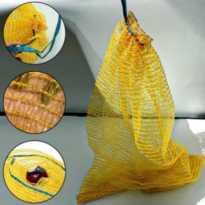 Rašlový pytel na sklizeň s úvazkem 40x60cm (10ks)