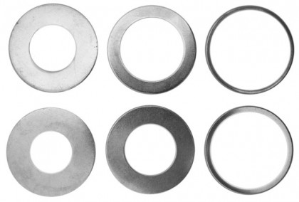 Redukční kroužky k pilovým kotoučům 35x1,4mm - 6 ks