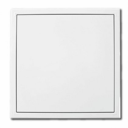 Revizní dvířka kovová 150x150 s tlačným zámkem bílá