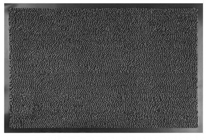 Rohožka MagicHome CM3002, 40x60 cm, černá/šedá