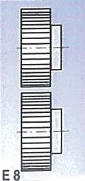 Rolny typ E8 (pro SBM 140-12 a 140-12 E)