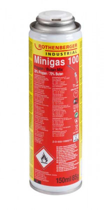 Rothenberger - Minigas 30% propan, 70% butan, 150ml