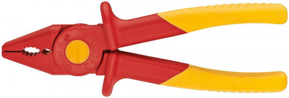 Rovné ploché kleště 180 mm Knipex z plastu - 986201