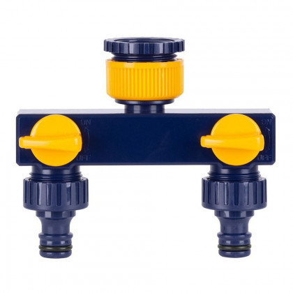 Rozbočovač Garden TS3017, spojka 2-way, ventily