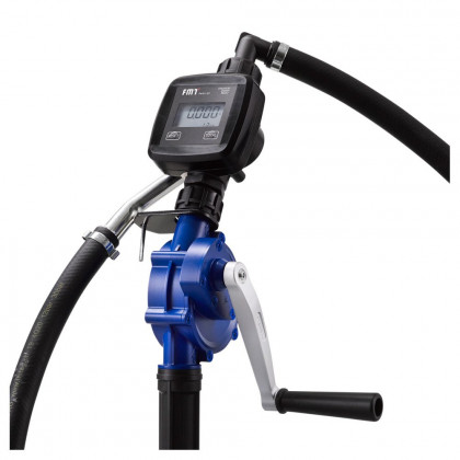 Ruční rotační čerpadlo s průtokoměrem PRESSOL 13 057