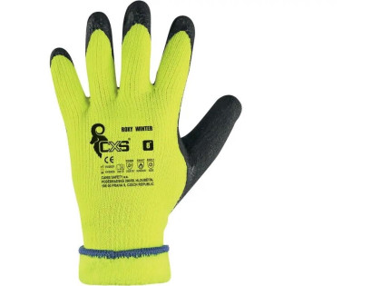Rukavice CXS ROXY WINTER, zimní, máčené v latexu, vel. 12