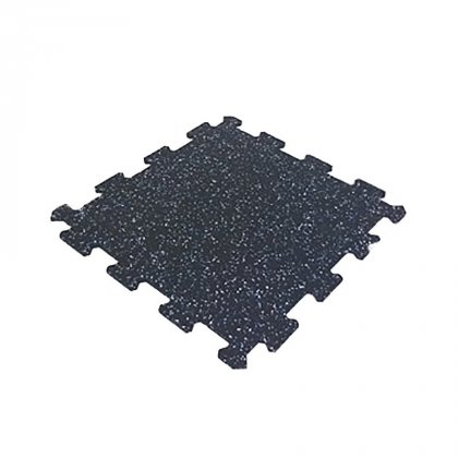 Různobarevná pryžová (5+5% EPDM STANDARD) modulární fitness deska (střed) SF1050, FLOMA - délka 47,8 cm, šířka 47,8 cm a výška 0,8 cm