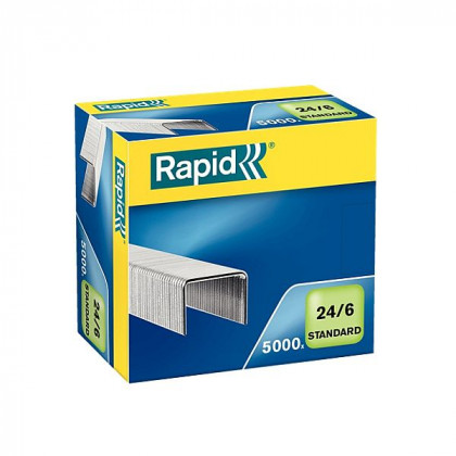Rychlé spony Rapid č. 24/6, Standard, 5000 ks