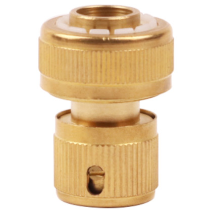 Rychlospojka + stop ventil, 3/4" mosaz, ENPRO
