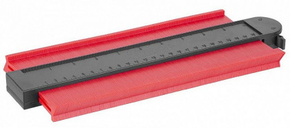 Šablona DG681, 250x130 mm, magnet, s uzamčením, pomůcka na obkreslení tvarů