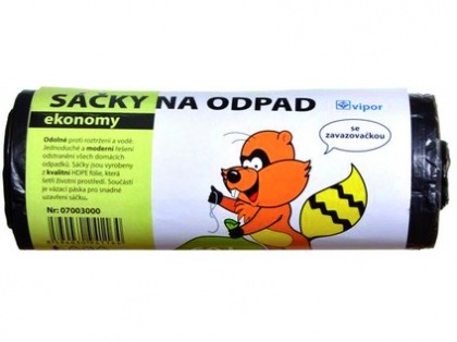 SÁČKY NA ODPAD HDPE 60 l, 20ks