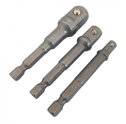 Sada adaptérů pro hlavice 1/4";3/8";1/2"