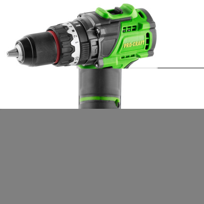 Sada aku šroubovák Procraft PA18ProBL s 2x baterie a nabíječkou 20/1 + sada bitů BS-37 a taškou | SPA18ProBL-BB/2x20-4/20-1/BS-37/BG400