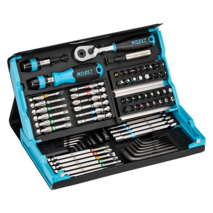 Sada bitů, úhlových šroubováků a ráčny 1/4“ HAZET 2200SC-31