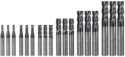 Sada drážkovacích fréz - 18 ks