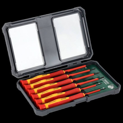 Sada elektro šroubováku přesných 6ks 1000 V STALCO S-12292