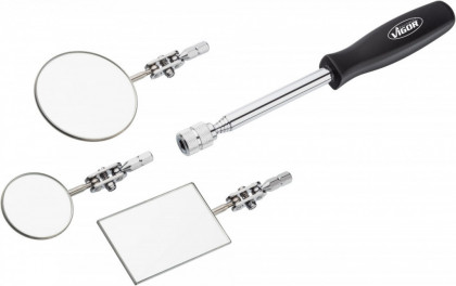 Sada inspekčních teleskopických zrcátek 4 ks - V5480