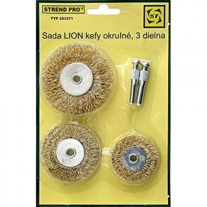 Sada kefa LION okružní 3 ks