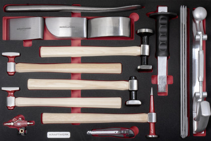 Sada klempířského nářadí 17ks "L" PROFI Line