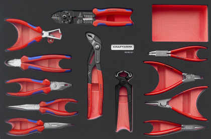 Sada kleští KNIPEX 12ks "L" PROFI Line