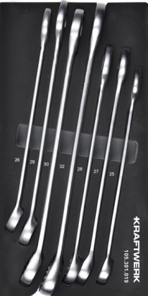 Sada klíčů očkoplochých 25-32mm 7ks "S" Basic Line