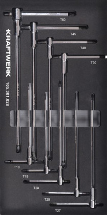 Sada klíčů Torx "T" 9ks "S" Basic Line