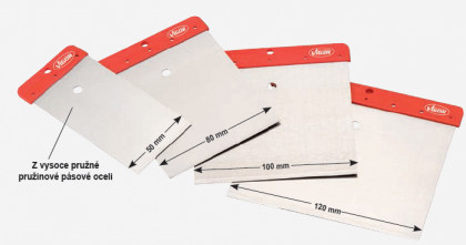 Sada kovových karosářských stěrek VIGOR V4279