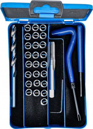 Sada na opravu závitů, M8 x 1,25 mm, 29 ks - B1954