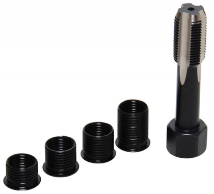 Sada na opravu závitů zapalovacích svíček, M12 x 1,25 mm, 5 ks - B166