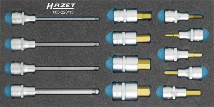 Sada nástrčných hlavic 163-220/13