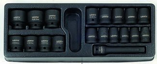 Sada nástrčných klíčů 1/2",19 ks