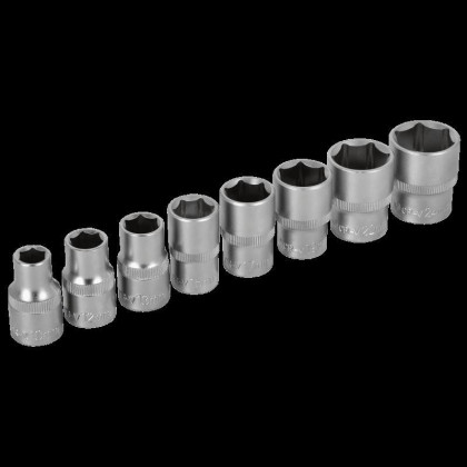 Sada nástrčných klíčů 1/2” 8ks STALCO S-54057