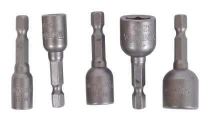 sada nástrčných klíčů 5 kusů (6,8,10,12,13) délka 50mm