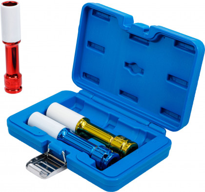 Sada nástrčných klíčů na ALU kola, prodloužené, 1/2", 3 ks - B7100