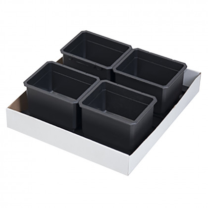 Sada organizérů 145x115x100 mm pro PROFI Qbrick 5 dílů