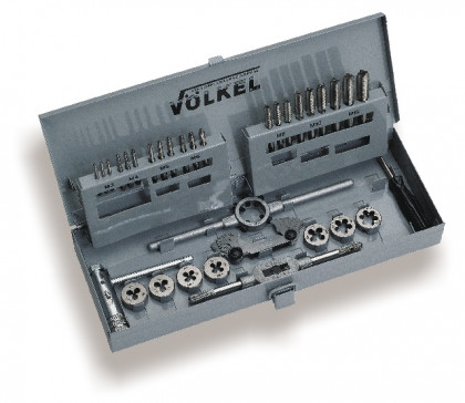 Sada PROFI závitníků a čelistí, M3 - M12, 32 ks - 49501