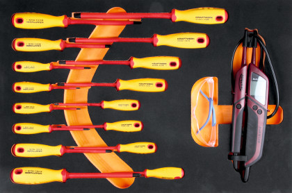Sada šroubováků ploché / PH / PZ + tester VDE 1000V 16ks PROFI Line