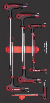 Sada šroubováků "T" Torx T10 - T40 7ks "S" PROFI Line
