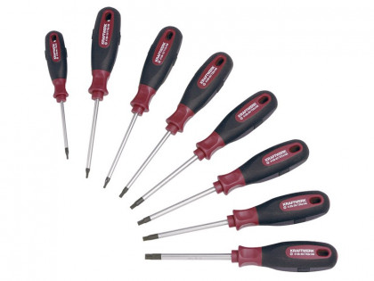 Sada šroubováků Torx T08-T40 s otvorem ergokraft 8ks PROFI Line