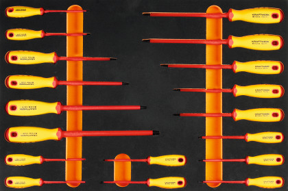 Sada šroubováky Torx / Imbus VDE 1000V 18ks PROFI Line