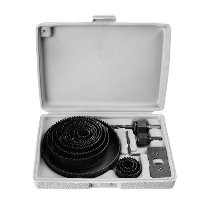Sada vykružovacích korunek 16 dílů | 19-127 mm, plastový box (náhrada za P11804)