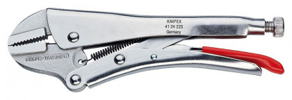 Samosvorné kleště leskle zinkované 225 mm  - 4124225