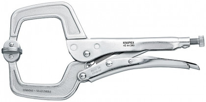 Samosvorné kleště s pákovým mechanizmem pro svařování leskle zinkované 280 mm  - 4244280
