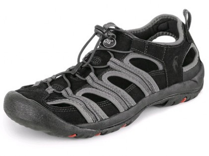 Sandál CXS SAHARA, černo-šedý, vel. 38