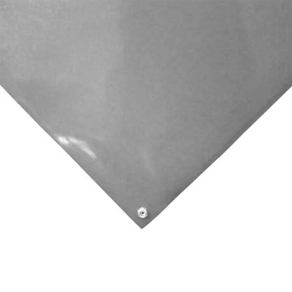 Šedá gumová dvouvrstvá ESD podložka - 60 x 120 x 0,2 cm