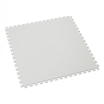 Šedá vinylová plastová zátěžová puzzle dlaždice Tenax - 50 x 50 x 0,5 cm