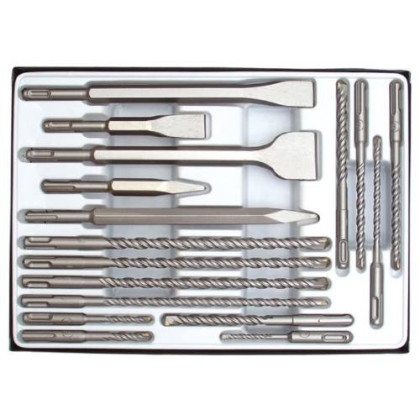 Sekáč, vrták SDS+, set 17 ks, ENPRO