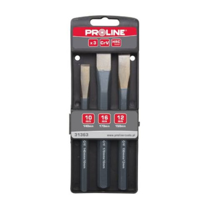 Sekáče, sada 3ks, PROLINE, PROFIX